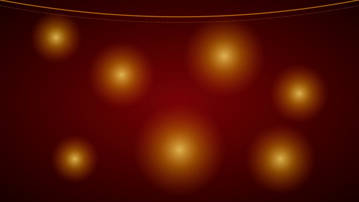 Royal Indian Festive Gold & Maroon Bokeh Background